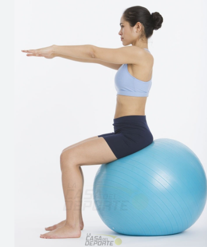 BALON PILATES ECCO 75 CM - Imagen 4