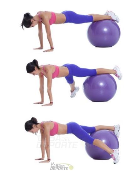 BALON PILATES ECCO 75 CM - Imagen 2