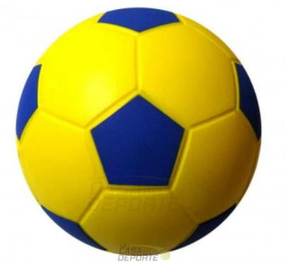 BALON ESPONJA PU FUTBOL 8"