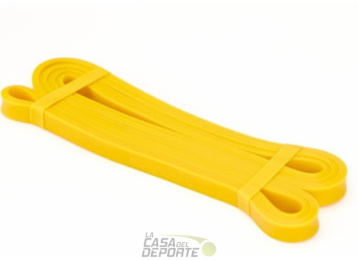 BANDA ELASTICA POWER BAND AMARILLA 208X0.64X0.45 CM 5-15LBS