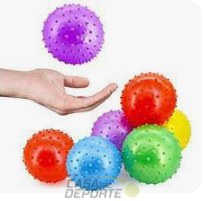 PELOTA SENSORIAL 15 CMS. COLORES