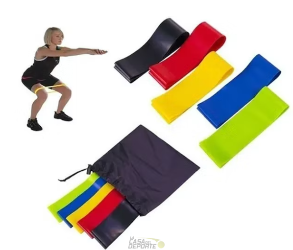 BANDA ELASTICA CERRADA 5 NIVELES C/BOLSO - Imagen 4