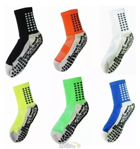 CALCETA DEPORTIVA ANTIDESLIZANTE OLYMPHUS