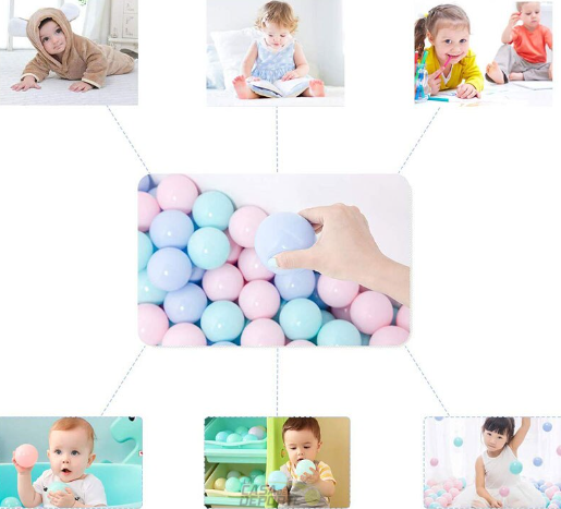 PELOTAS PLASTICAS DE 50 UNIDADES - Imagen 3