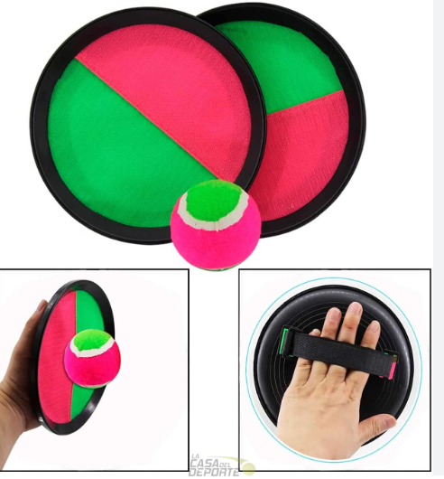 PALETA C/VELCRO PELOTA