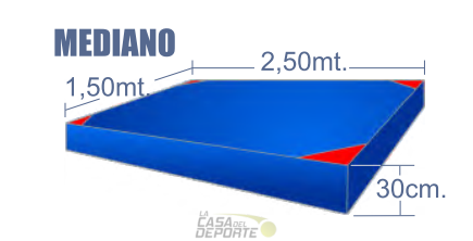COLCHONETON MINI 250 X 150 X 30 D-21 COBERTURA