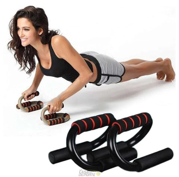 SOPORTE BARRA PUSH UP FLEXIONES PECHO - Imagen 2