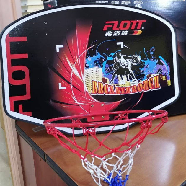 TABLERO BASQUETBOL+ PELOTA INFANTIL FLOTT