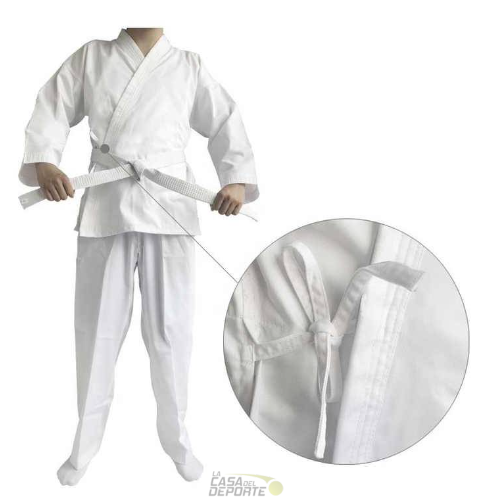 UNIFORME KARATEGUI OKAMI  BLANCO - Imagen 3